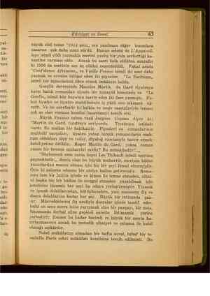  eya aklı SÜ- ard, n1ş- var- seri nra, dan geç- aya- erin Edebiyat ve Sanat 63 büyük cild tutan “1914 yazı,, nın yazılması...