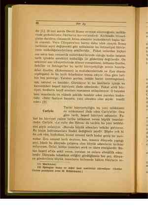     46 Her Ay se be ip Bakla pe. vi dır (1). 18 inci asırda David Hume evvelce zikrettiğimiz tarihle- rinde probobilisme...