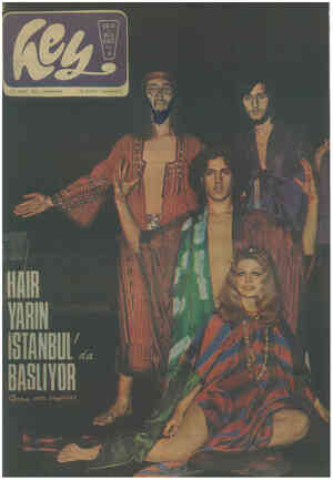Hey Dergisi 10 Mart 1971 kapağı