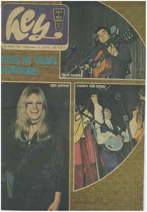 Hey Dergisi 31 Mart 1971 kapağı