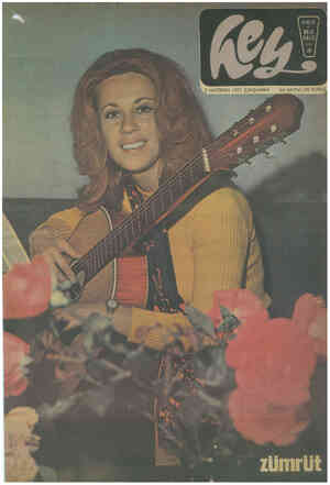 Hey Dergisi 2 Haziran 1971 kapağı