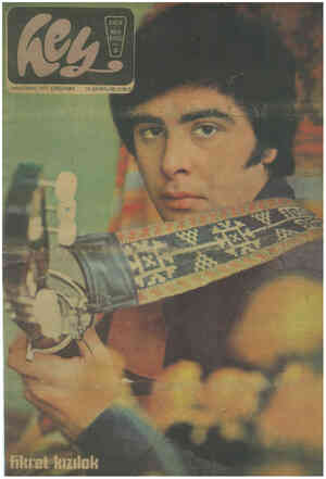 Hey Dergisi 16 Haziran 1971 kapağı