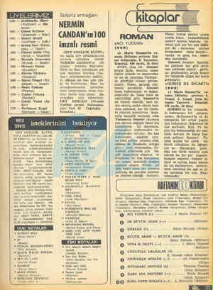  UYELERİMİZ 1660 -— Abdülkadir Süzer (Yeşilyurt — Ma- Jatya) 1661 — Çimen Seymen (Alsancak — İzm.) 1662 — Ahmet Serpil...