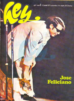 Hey Dergisi 22 Aralık 1971 kapağı