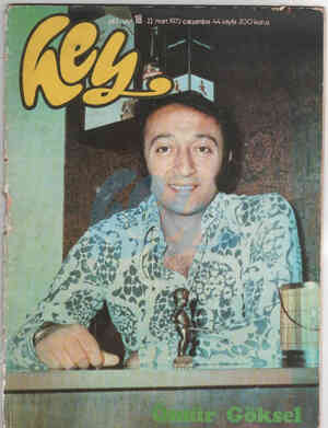 Hey Dergisi 22 Mart 1972 kapağı