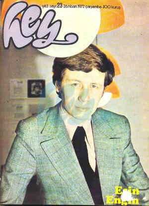 Hey Dergisi 26 Nisan 1972 kapağı