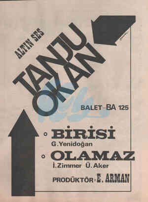  BALET—-BA 125 o BİRİSİ G.Yenidoğan İ.Zimmer Ü. Aker PRODÜKTÖR : h. ARMAN...