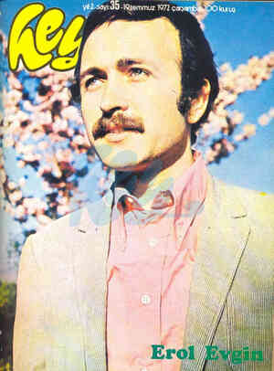 Hey Dergisi 19 Temmuz 1972 kapağı