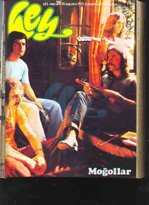 Hey Dergisi 16 Ağustos 1972 kapağı