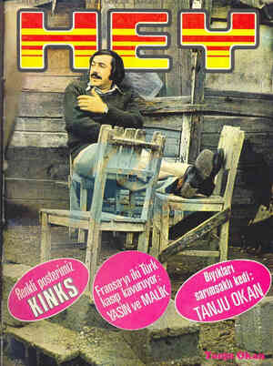 Hey Dergisi 27 Aralık 1972 kapağı