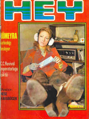 Hey Dergisi 17 Ocak 1973 kapağı