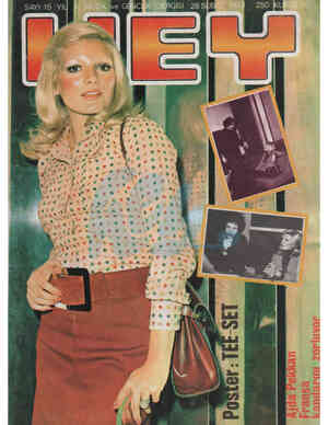 Hey Dergisi 28 Şubat 1973 kapağı