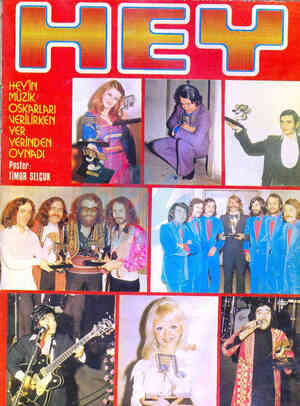 Hey Dergisi 7 Mart 1973 kapağı