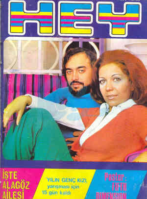 Hey Dergisi 21 Mart 1973 kapağı