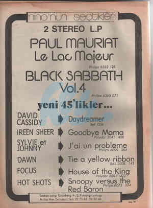  nnonun seçekeri 2 STEREO L.P PAUL MAVURIMT Le Lac Maoajevr Philips 6332 121 BLHCKV SıHBBF!TI-I — Philips 6360 o71 CASSIDY...