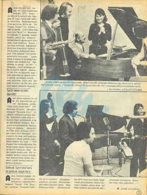  yten Alpman Için her - n şey bir martayında baş- lamıştı. 1973 Sanre - mo Müzik Festiyali'nde Pep — pino di Capri birincilik