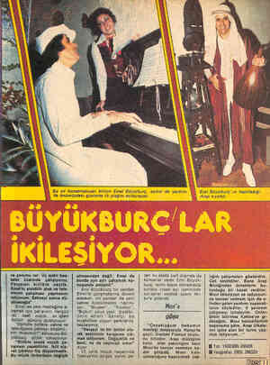  Bu yıl konservatuvarı bitiren Emel Büyürburç, eşinin de yardımı ile önümüzdeki günlerde ilk plağını dolduracak: ve yorumu...