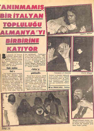  K a F a FER, j Â | / A Maltese u günlerde bir İtalyan topluluğu, Alman genç- lerini yerinden oynatı- yor: BANCO!. Almanya...