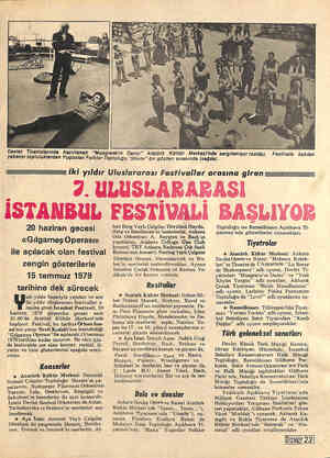  Z Atatürk Kültür Merkezi'nde sergileniyor (solda). “Shota” bir gösteri sırasında (sağda). Devlet Tiyatrolarında hazırlanan
