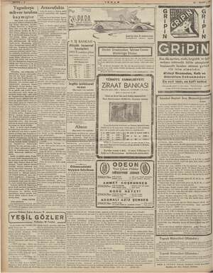  e | Yugoslavya | Arnavutlukta mihver ka T.İŞ BANKASI iy aye sapla 1941 ramiye KEŞİDELER : 4 Şubat, enine ia ei Yapılır. 141