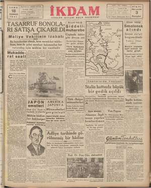 İkdam (Sabah Postası) Gazetesi 18 Temmuz 1941 kapağı