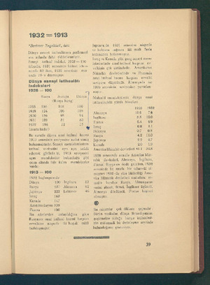  1932 — i913 *“Berliner Tageblatt , lan: Dünya sanayi istifsaldtının zerilemesi son aylarda dahi Şidder'enmigriz. Sanayi —...