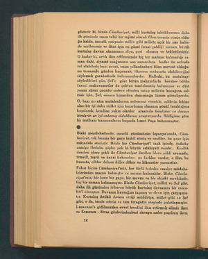  gösterir ki, bizde Cümhuriyet, milli kurtuluş inkılâbımızın daha ilk gününde onun tabi? bir rejimi olarak filen teessüs ctmiş