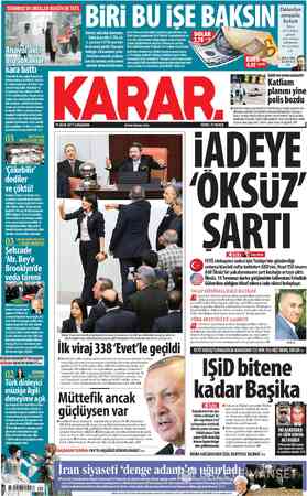  Dolardan sorumlu bakan Döviz almış başını gidiyor ama sorunu sahiplenen bir tek bakan yok. S5, İBRAHİM KAHVECİ | s/4...