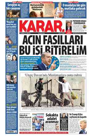  RAMAZAN 2017 f Merhametsızlı gırdabındakı Müslüman asırlarca ırklardan toplı ?î değil. Oysa Peygamber Efendimiz 'Merhametli