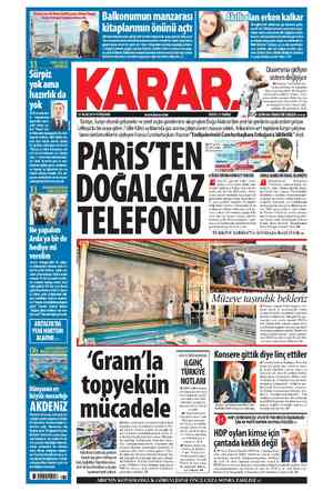  | — Türkiye'nin tek Nobel ödüllüyazarı Orhan Pamuk — bu kez fotoğraf sergisine imza attı. Ouaresma gidiyor sistem değişiyor