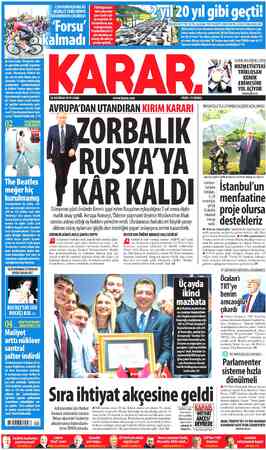  FSM Köprüsü'n- deki çalışmalar - « için 4 şerit trafi- ge kapatıldı. Ki- lometrelerce araç E 2017'DE'20 4YOK'D SM'DE kuyruğu