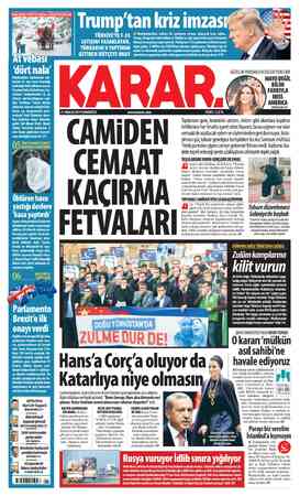 —— CAMİDEN h AKParti'nin 2©  dünüile'bugün'ü GKÜ — İBRAHİMKİRASS/7 Oldu bitmedi 2 kapandı gitmedi MUSTAFA KARAALİOĞLU 5/9...