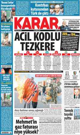  YARGITAY'DAN ŞİKE BERAATLERİNE BOZMA KARARI FUTBOLDA ŞİKE DAVASI BOZULDU HAYIR 3 OCAK 2020 CUMA FİYATI: 1.25 TL Türkiye'nin