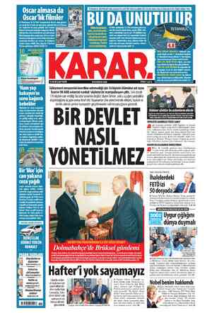  Kitap dostları ve düşmanları BEŞİR AYVAZOĞLU 5/2 Ankara'nın -e e ge k J şiirlizamanları K YUSUF ZİYA CÖMERT 5/3 Nazilercaz