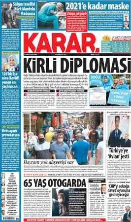  r Faiz belası TAHA AKYOLS/9 Psikolojik eşiği aşmak AHMET TAŞGETİREN S/8 Zarafet, en çok a kaybettiğimiz İA —...