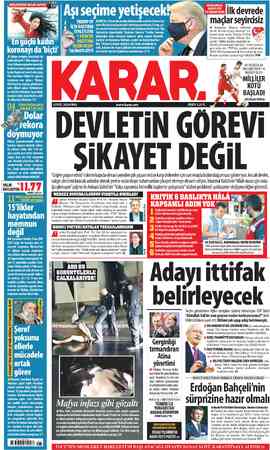 11.77 ENFLASYON KA AYRINTILAR S/4 K KU « İA — TAVSİYEETTİ eti İlk devrede maçlar seyircisiz A “Ekimden itibaren tribünün...
