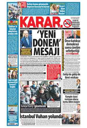  İMAMOĞLU: - SİYASET ÜSTÜ ACİL SEFERBERLİK ŞART İÇİŞLERİ BAKANLIĞI'NDAN — 81 İLEKOVİD GENELGESİ — CADDE VE ŞOKAKLARDA SİGARA