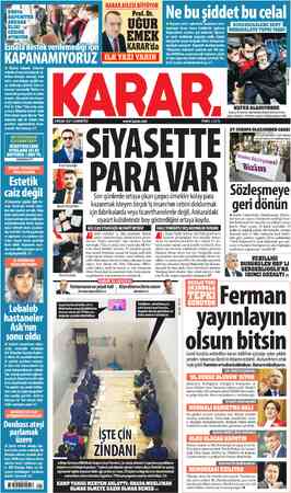 KARAR AİLESİ BÜYÜYOR Prof. Dr. FOTOĞRAF: REUTERS NEFES ALAMIYORUZ Boğaziçi Üniversitesi öğrencilerinin Kadıköy'deki...