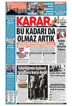  PROF. MEHMET CEYHAN'DAN KRİTİK UYARI SAYFASI 11 AYIN SULTANI RAMAZAN'I KARAR'DA YAŞAYIN... Prof. Dr. Niyazi Beki'den Ramazan