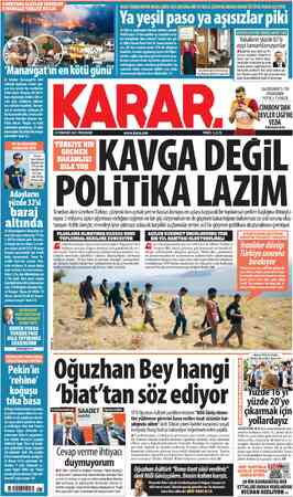  4 NOKTADA ALEVLER YÜKSELDİ 5 MAHALLE TAHLİYE EDİLDİ Vakaların yuzde 87i | aşıyı tamamlamayanlar A Başkentler aşıya teşvik...