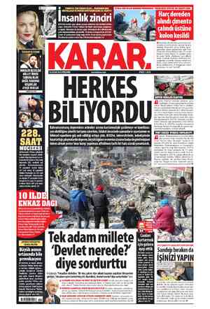  İHMALİN BEDELİNİ MİLLET ÖDEDİ SORUMLULAR DEĞİLYARDIMA KOŞANLAR ATEŞE VERİLDİ AYRINTILAR 5/2'DE SAAT Ai Depremin 10'uncu...