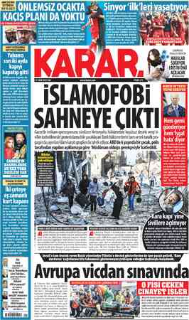  17 EKİM 2023 SALI İSLAMOFOBİ | n # S Cü N —© MONTELLA AŞISI TUTTUAMİLLİ TM(IM b l':llllll 2024 Ü ı:ıııııııı'ı'ıı.ı:ııı...