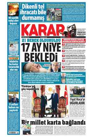  AYRINTILAR 5S/3'TE * KARAR Mart ayın- da İsrail'e dikenli #ntel ticaretini man- "îŞ_e'tinetaşııuıştı. 'l'uıkıye yçı |...