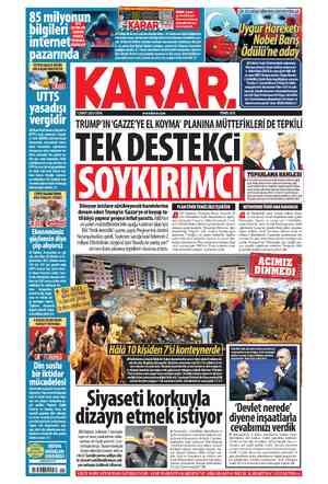  İN ZULMÜNÜ DÜNYAYA DUYURUYORLAR 85 milyonun /» bilgileri : _ A ı gı erı ,/_u ——— pp MTürkiye'debirverisizıntısıskandal...