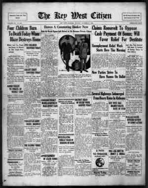 The Key West Citizen Newspaper 17 Ekim 1932 kapağı