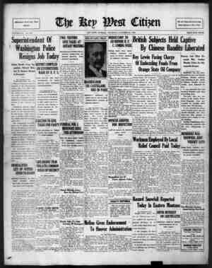 The Key West Citizen Newspaper 20 Ekim 1932 kapağı