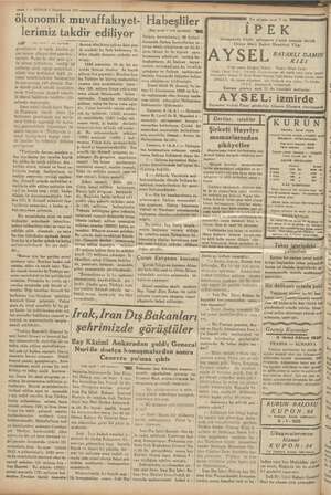    xe £# — KURUN 5 İkincikânun 1935 S konur beramma Habeşliler GENE AMME Pu akşam saat 9'da 5 lerimiz takdir ediliyor (Baş...