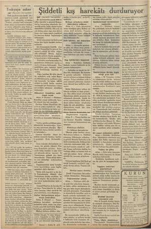       —-!0 — KURUN 7 MART 1935 Trakyaya asker pa” (Baş tarafı 1 inci sayıfada) 'ürk gazetelerinin kendi hü- cumlarını muhik