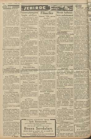  # 4 — KURUN 11 MART 1935 Kısa sunmayan Büzme Şehir EESESMMMEKAN BAH İlaberleri MARA dn ARI $ NU Numerotaj işleri bit k hit e