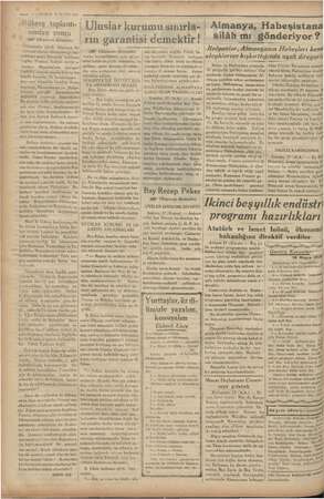      ZA ağ —— ö 1 KURUN 18 MAYIS 19933 “Bükreş toplantı- sından sonra EEE” (Buştarafı Birincide) klanlar işiydi. İngiliz,...